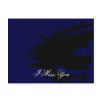 I Miss You postcards