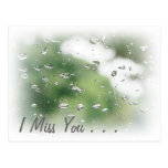 I miss you Postcard postcards