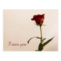I Miss You postcards