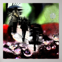 I Miss You When It Rains Poster