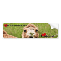I ♥ Mona Bumper Sticker bumper stickers
