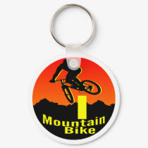 I Mountain Bike keychains