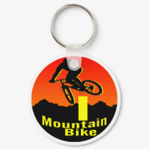 I Mountain Bike keychains