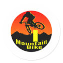 I Mountain Bike stickers by ShirtShackShop I Mountain Bike stickers