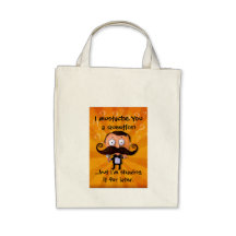 I Mustache You A Question... Bag