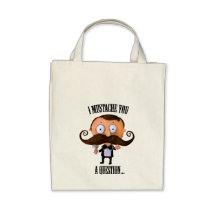 I Mustache You A Question... Bag