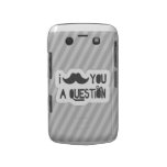 I Mustache You A Question Blackberry Bold Covers