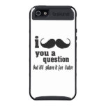 I mustache you a question cover for iPhone 5
