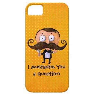 I Mustache You A Question... iPhone 5 Case
