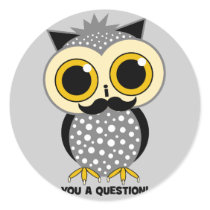 I mustache you a question owl