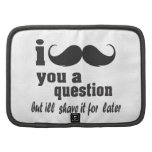 I mustache you a question planners