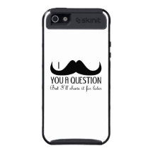 I mustache you a question Skinit iPhone 5 case