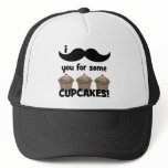 I mustache you for some cupcakes hat