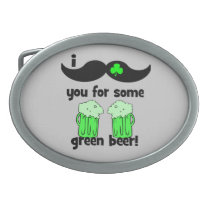 I mustache you for some green beer