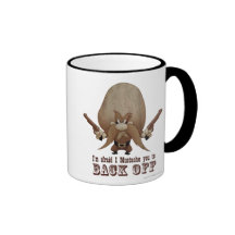 I Mustache You To Back Off Coffee Mugs