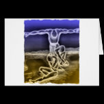 I, myself & me greeting card
