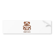 I Need A Hug Bear Brown The MUSEUM Zazzle Gifts Bumper Stickers