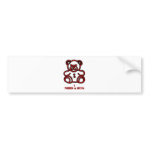 I Need A Hug Bear Red The MUSEUM Zazzle Gifts Bumper Stickers