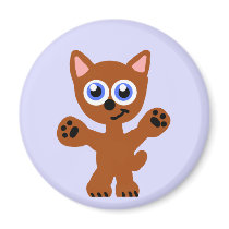 I Need A Hug Kitty Magnet