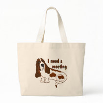 I Need a Meeting Tote Bags