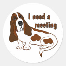 I Need a Meeting Sticker