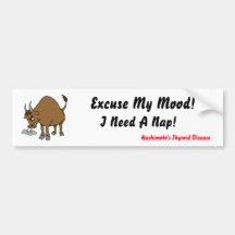 I need a nap Bumpersticker Bumper Stickers