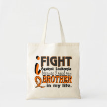 I Need My Brother Leukemia Bags