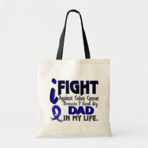 I Need My Dad Colon Cancer Bag