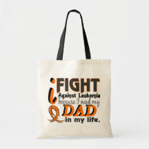 I Need My Dad Leukemia Bags