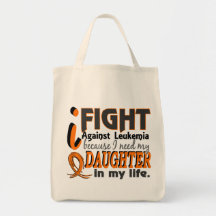 I Need My Daughter Leukemia Bags