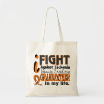I Need My Grandfather Leukemia Bags