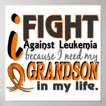 I Need My Grandson Leukemia Poster