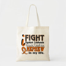 I Need My Nephew Leukemia Bag