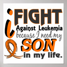 I Need My Son Leukemia Print