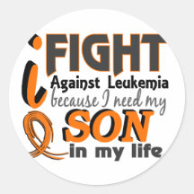 I Need My Son Leukemia Stickers