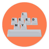 I Need My Space stickers by FunnySillyShirts I Need My Space stickers