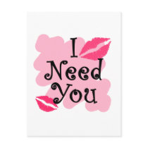 I need you post cards