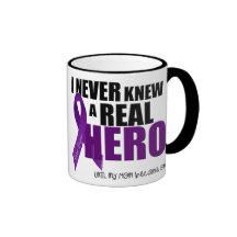 I NEVER KNEW A REAL HERO.... Mom Mug