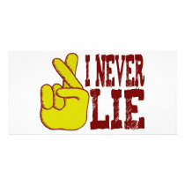 I never lie t-shirt photo cards by Foozyo I never lie t-shirt photo cards