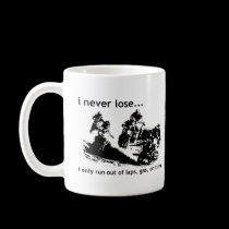 I Never Lose Dirt Bike Motocross Mug mugs
