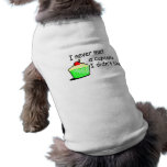 I Never Met A Cupcake I Didnt Like Doggie Tee Shirt