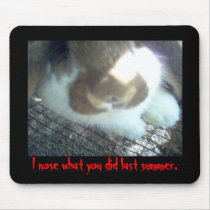 I nose what you did last summer. mousepads