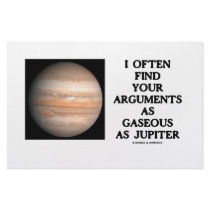 I Often Find Your Arguments As Gaseous As Jupiter Personalized Stationery