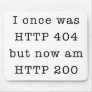 I once was HTTP 404 Mousepad