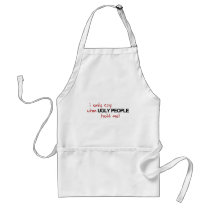 I Only Cry Ugly aprons by worldsfair I Only Cry Ugly aprons