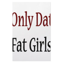I Only Date Fat Girls stationery