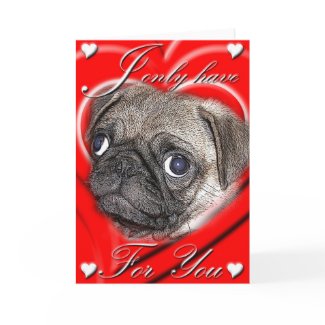 I Only Have Eyes For You card