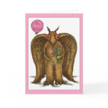 I Only Have Eyes For You Mothman Valentine Greeting Card