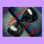 I Only Have Eyes For You postcards