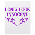 I Only Look Innocent flyers